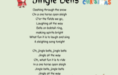 Jingle Bells Printable Lyrics Origins And Video