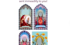 JPEG Prayer Candle Templates Set Of 4 Digital Download Etsy