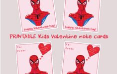 Kids Printable Spiderman Note Cards Classroom Valentine Etsy Schweiz