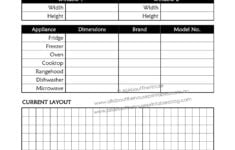 Kitchen Remodel Checklist Planner Printable Renovation Home Etsy de