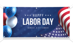 Labor Day Signs And Banners Free Printable Templates ESigns