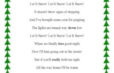 Let It Snow Song By Dean Martin Nur English ESL Worksheets Pdf Doc