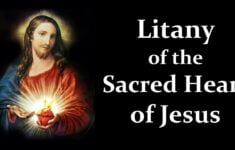 Litany Of The Sacred Heart Of Jesus YouTube