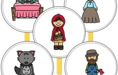 Little Red Riding Hood Stick Puppets Top Teacher