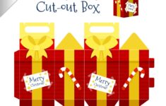 Mega Collection Of 38 Cut Out Christmas Box Templates