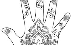 Mehndi Hand Coloring Pages And Templates Henna Design Printable Henna Designs Hand Mehndi Designs Book