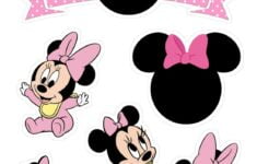 Minnie Baby Free Printable Cake Toppers Oh My Baby