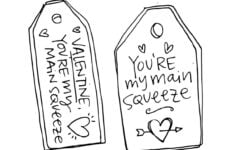 My Main Squeeze XO LP Valentines School Valentines Printables Valentines