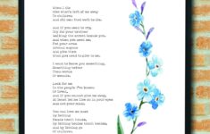 NCIS Poem On Death Epitaph Poem By Merrit Malloy When I Etsy de