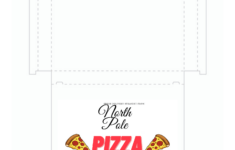 North Pole Pizza Delivery Free Template The Milk Memoirs