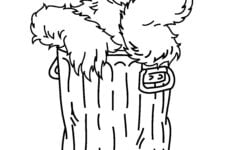 Oscar The Grouch Daydream Coloring Pages For Kids gIm Printable Sesame Street Colori Elmo Coloring Pages Sesame Street Coloring Pages Cartoon Coloring Pages