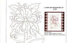 Paper Embroidery Card Patterns Card Pattern