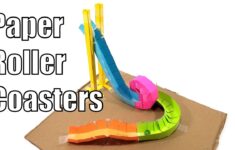 Paper Roller Coasters Fun STEM Activity YouTube