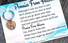 Pennies Heaven Poem Etsy