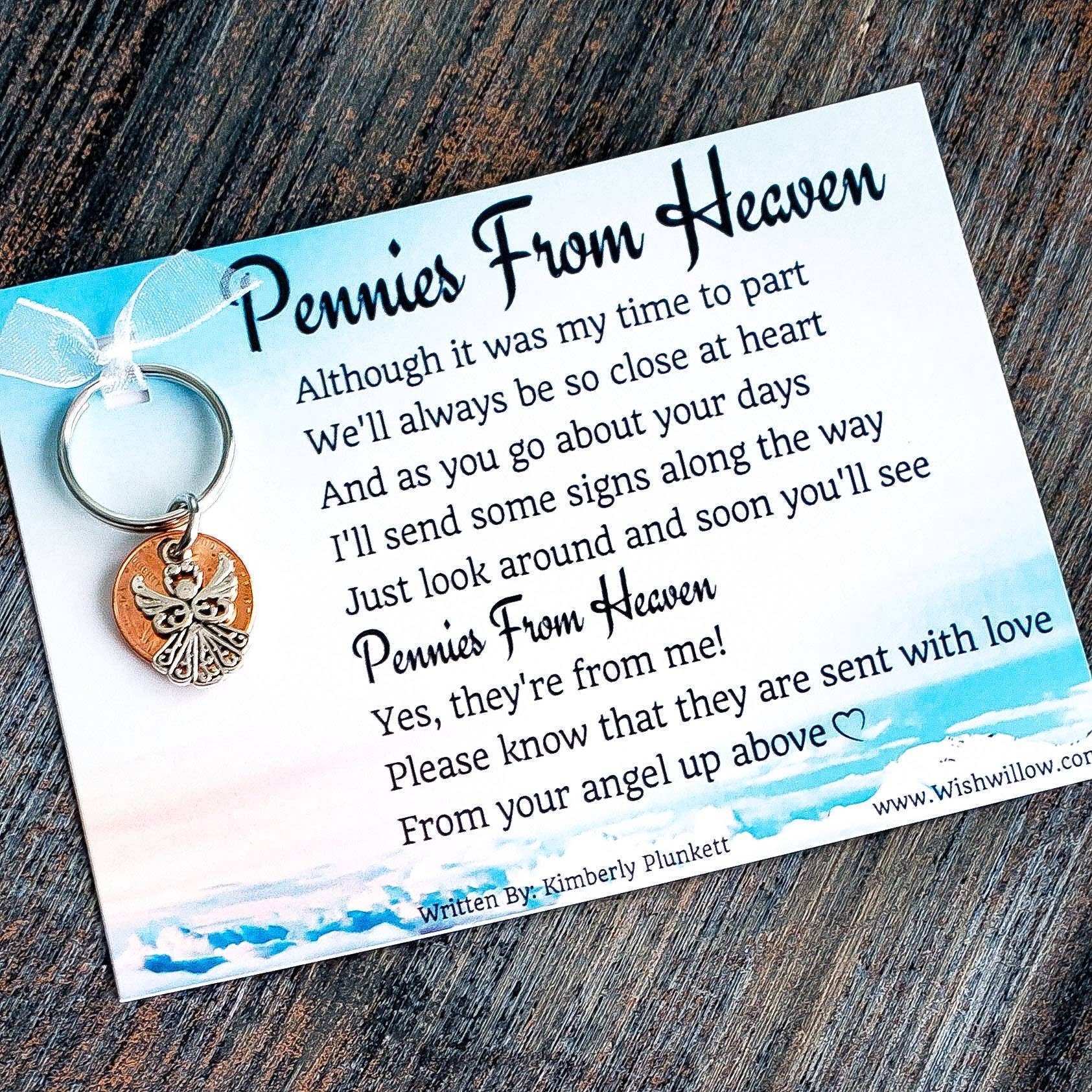 Printable Pennies From Heaven Poem Free Printable