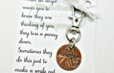 Penny From Heaven Custom Hand Stamped Penny Memorial Penny Etsy Pennies From Heaven Heaven Poems Penny Jewelry