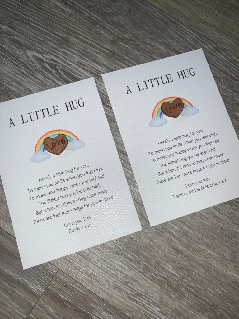 Pocket Hug Poem Printable Free Printable