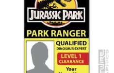 PERSONALISIERTER Gedruckter Neuheit Ausweis Jurassic Park Ranger Dinosaurier Expert Pass Karte EBay