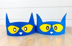 Pete The Cat Headband Craft Free Template Story Simple Everyday Mom