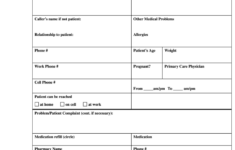 Phone Triage Template Fill Online Printable Fillable Blank PdfFiller