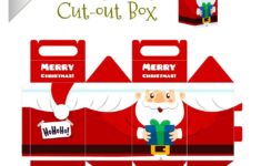 Pin On Christmas Cut Out Boxes DIY