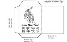 Pin On Crafts For Year Of The Tiger Chinese New Year