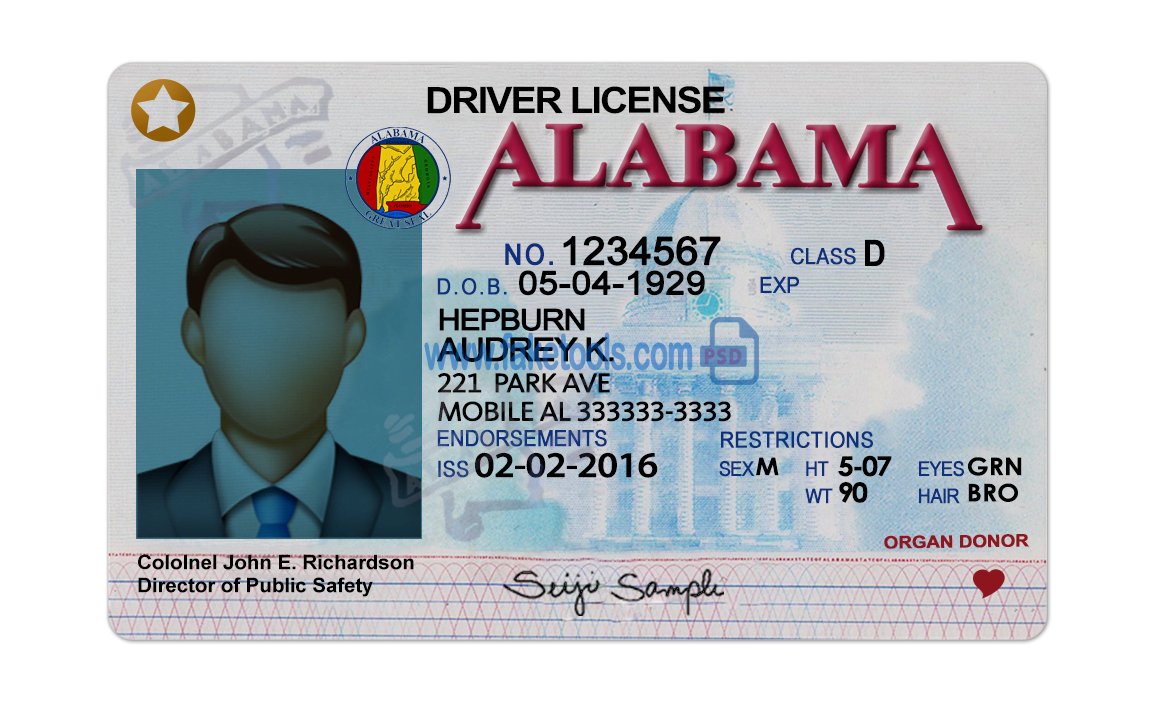Pin On Drivers License Free Printable