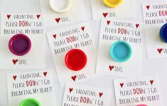 Play Doh Valentine Card Free Printable Smashed Peas Carrots