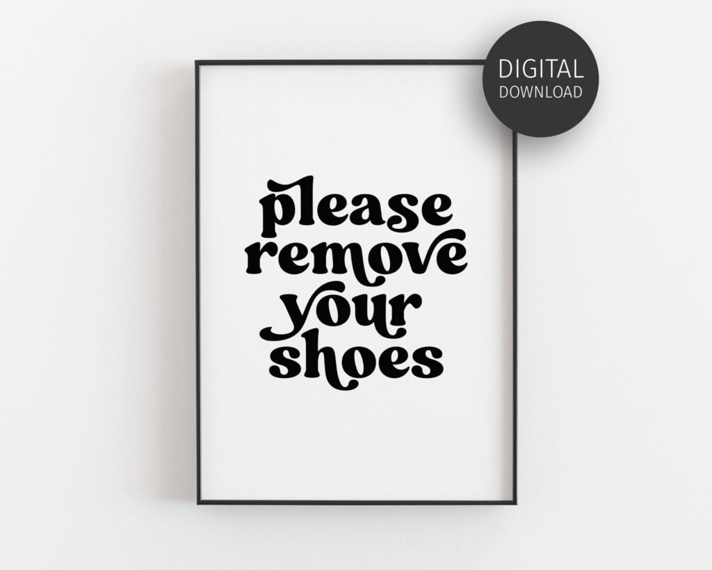 No Shoes Sign Printable Printable Templates Online By Paul Printable No Shoes Sign Printable Printable Templates Online By Paul Printable
