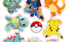 Pokemon Free Printable Cake Toppers Oh My Fiesta For Geeks