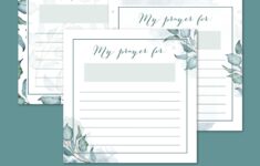 Prayer Cards Printable Prayer Request Cards Prayer Note Etsy