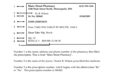 Prescription Label Template Fill Out Sign Online DocHub