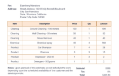 Pressure Washing Estimate Template PDF Templates Jotform