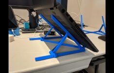 Print In Place Folding Laptop Stand YouTube