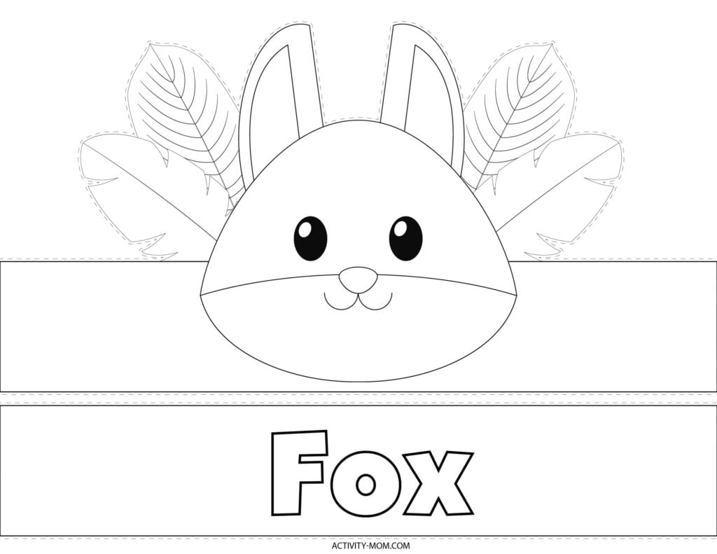 Animal Crown Free Printable