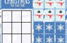 Printable Christmas Tic Tac Toe My Printable Home