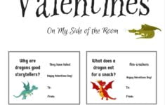 Printable Dragon Valentines Moments In Motherhood