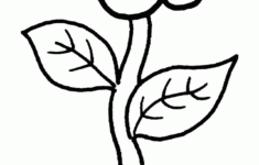 Printable Flower Templates Coloring Home