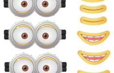 Printable Minion Eyes And Mouth Minions Eyes Minion Printables Minion Party