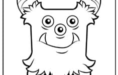 Printable Monster Coloring Pages Updated 2022