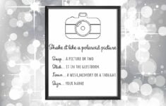 Printable Polaroid Guest Book Sign Shake It Like A Polaroid Picture Sign Photo Guestbook Polaroid Guest Book Sign Wedding Guest Book Sign Polaroid Guest Book