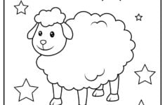 Printable Sheep Coloring Pages Updated 2022