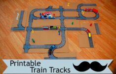 Printable Train Tracks So Here s My Life