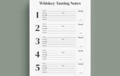 Printable Whiskey Tasting Score Cards Whiskey Tasting Party Etsy de