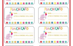 Punch Cards Templates Free Printable Papercraft Templates