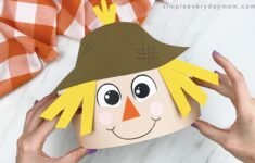 Scarecrow Headband Craft For Kids Free Template