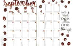 September Bullet Journal Writing Bullet Journal September Bullet Journal Paper