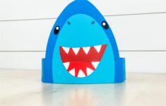 Shark Headband Craft For Kids Free Template