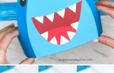 Shark Headband Craft For Kids Free Template Headband Crafts Kids Crafts Free Preschool Crafts