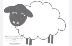 Sheep Sticking Activity FREE PRINTABLE Whirlybobble Parenting Lifestyle Blog